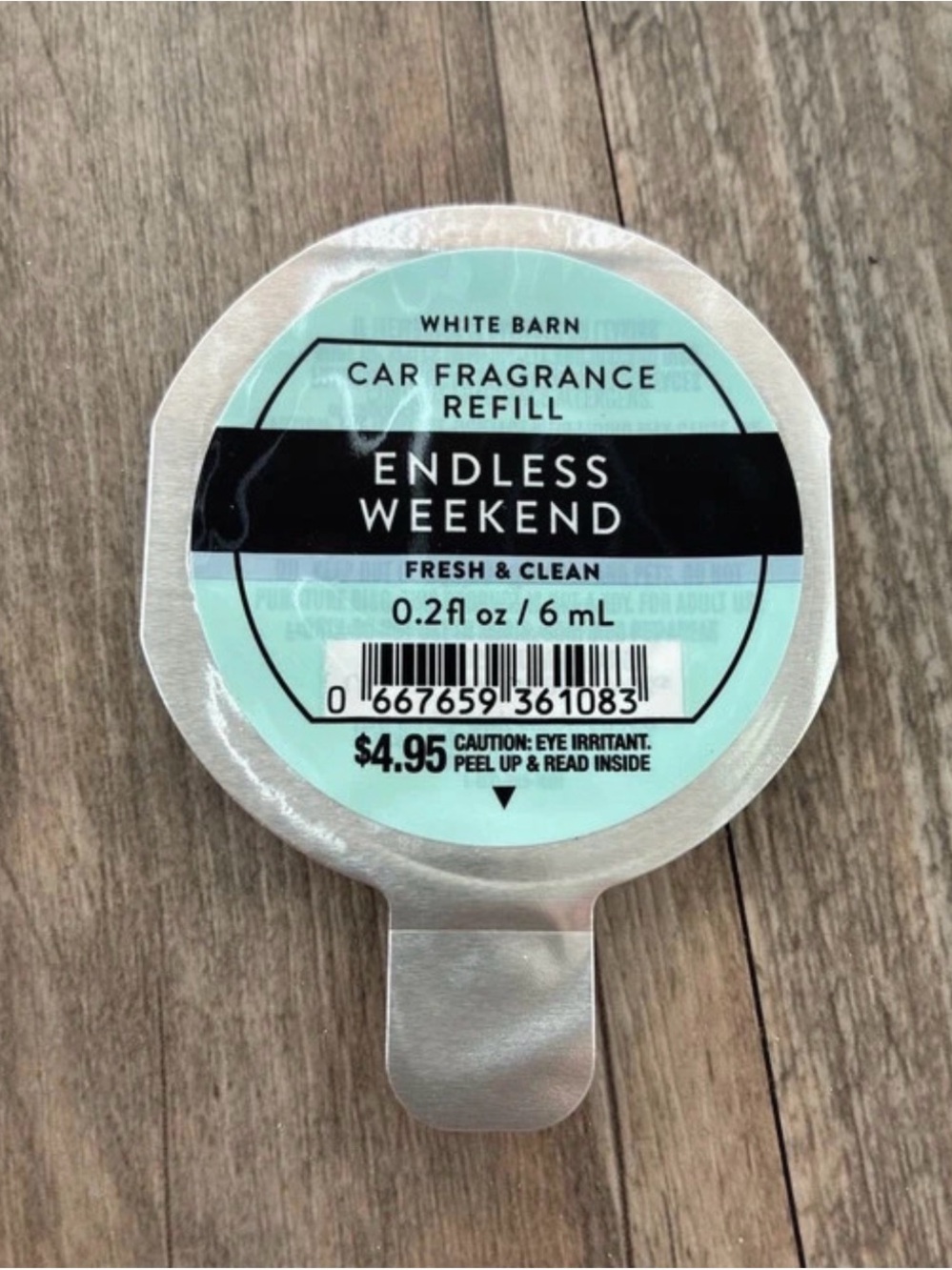 Bath & Body Works Endless Weekend Car Fragrance Refill - Fresh & Clean